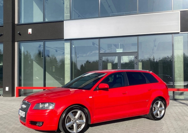 Audi A3 cena 25900 przebieg: 236500, rok produkcji 2007 z Radom małe 301